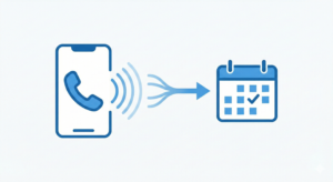 AI voice agents answering calls and booking jobs automatically for contractors