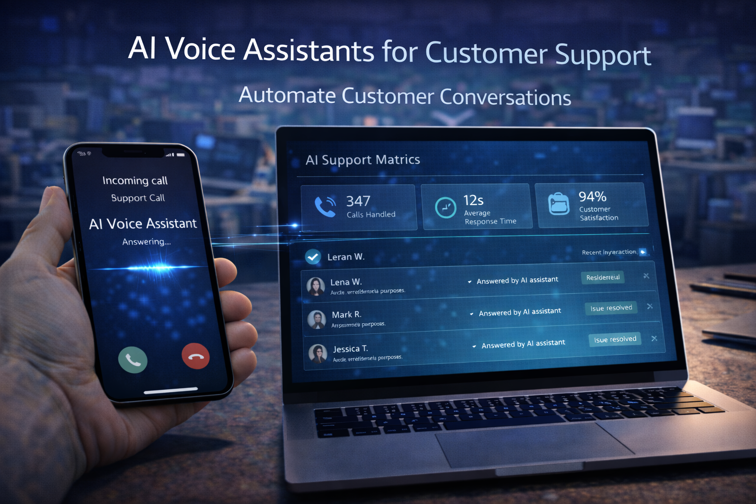 best ai voice assistants for customer support automation