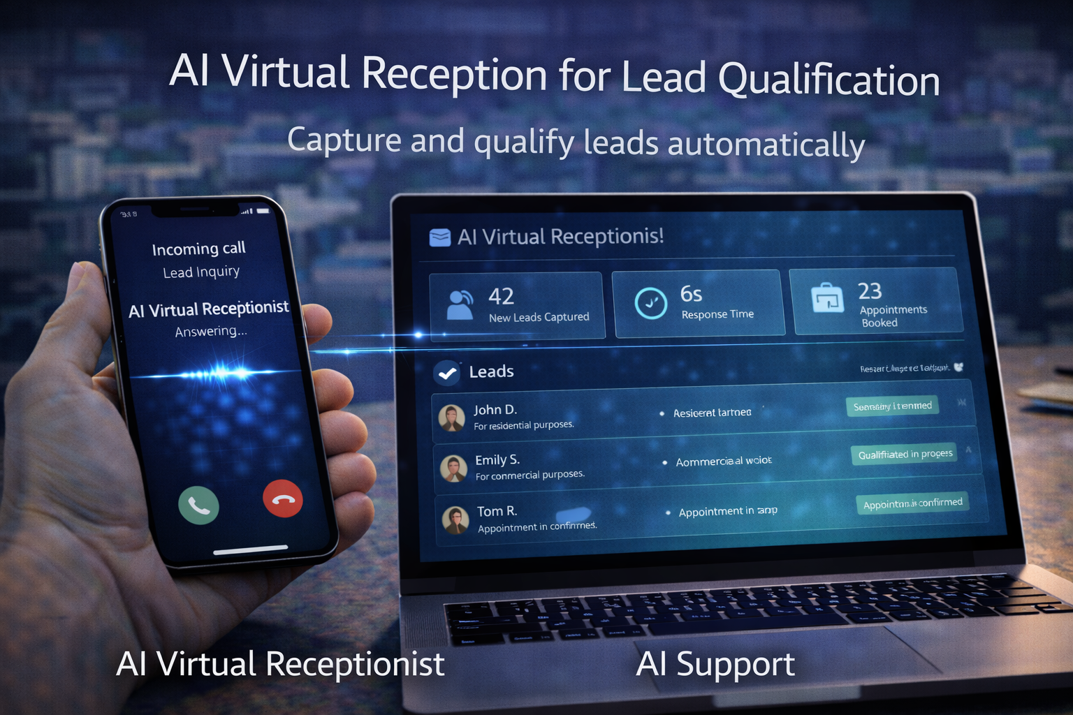 Top AI Solutions for Lead Qualification in Virtual Reception