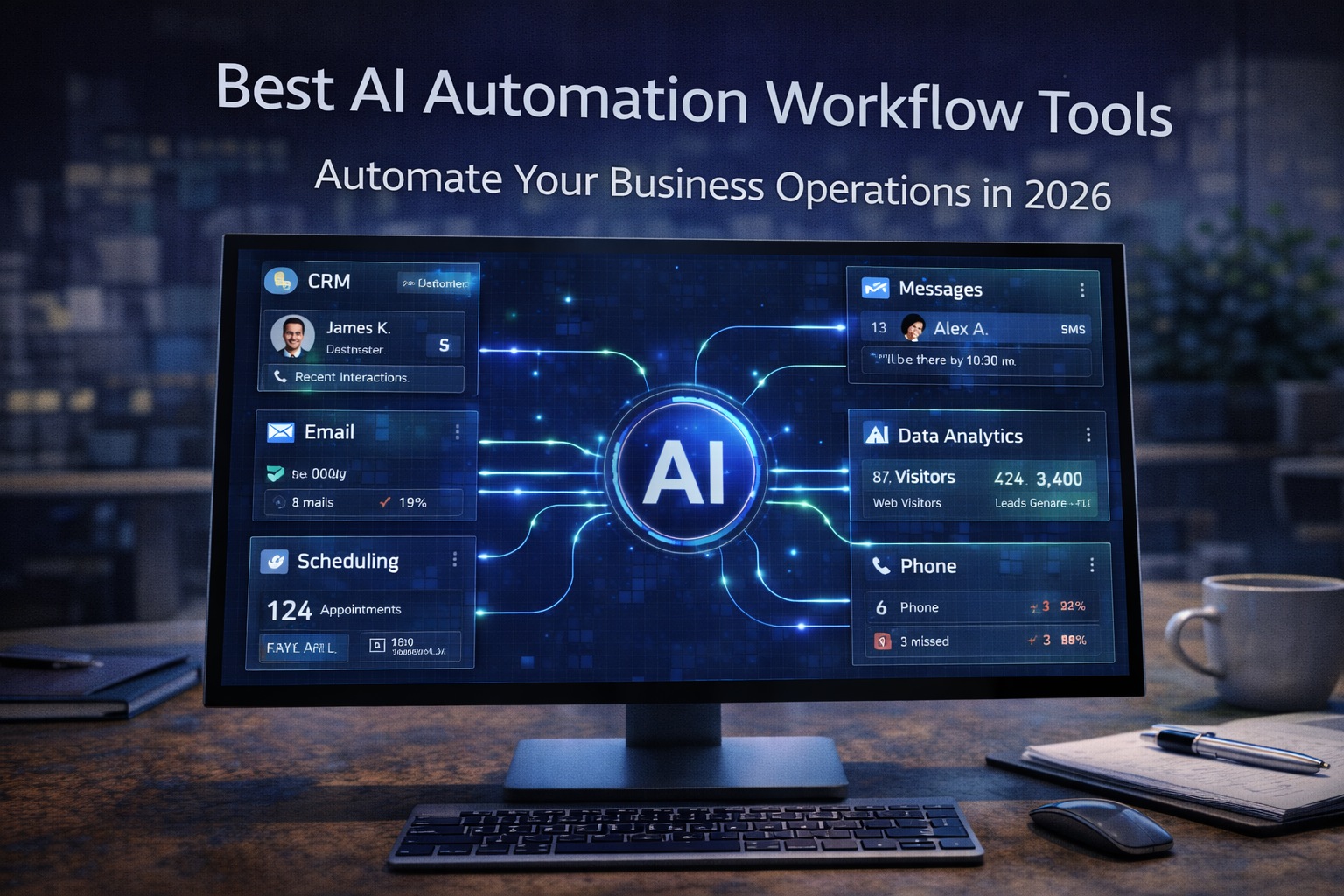 Best AI Automation Workflow Tools for Businesses (2026)