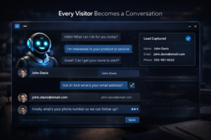custom ai chatbot development services​

