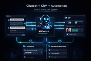 custom ai chatbot development services​

